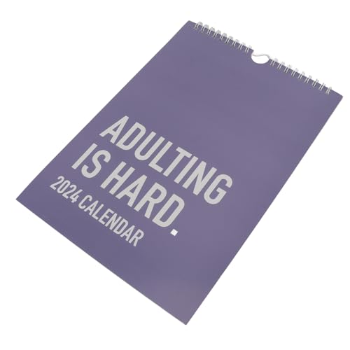 2024 Erwachsener Ist Hard Calendar Witzer Daily Grid Planer für Bürowand, Effiziente Planung und Verfolgung von Zuhause oder Büro 2024 Erwachsener Ist Hard Calendar Witzer Daily Grid Planer für Bürowand, Effiziente Planung und Verfolgung von Zuhause oder Büro von Marhynchus