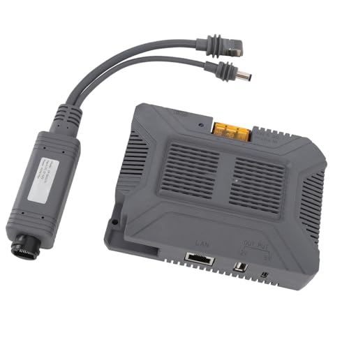 5-in-1-Hochleistungs-PoE-Injektor mit Hochgeschwindigkeitsverbindung. Einfache Installation für Mini-Internet-Satellitenantennen-Kit mit Flexibler Geräteverbindung von Marhynchus