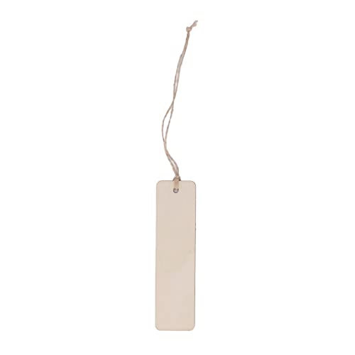 50pcs Holzhandwerk Lesezeichen, Glänzende Hölzerne Leere Lesezeichen mit Hangloch, Rechteckholz -Holz -Tags für Geschenketiketten, Kartenherstellung, Scrapbooking, Ideales für DIY Enthusiasten 50pcs Holzhandwerk Lesezeichen, Glänzende Hölzerne Leere Lesezeichen mit Hangloch, Rechteckholz -Holz -Tags für Geschenketiketten, Kartenherstellung, Scrapbooking, Ideales für DIY Enthusiasten von Marhynchus