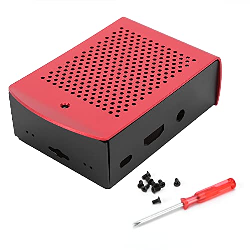 Aluminiumlegierungsgehäusekoffer für Himbeer -PI 2 3 B+ Modell mit Großer Wärmeableitungsfläche von Marhynchus