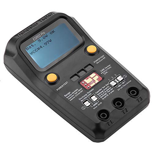 BSIDE ESR02 Pro Digital Transistor Tester für Ingenieure und Elektronische Wartung - Automatische Komponentenerkennung - Große LCD -Anzeige von Marhynchus