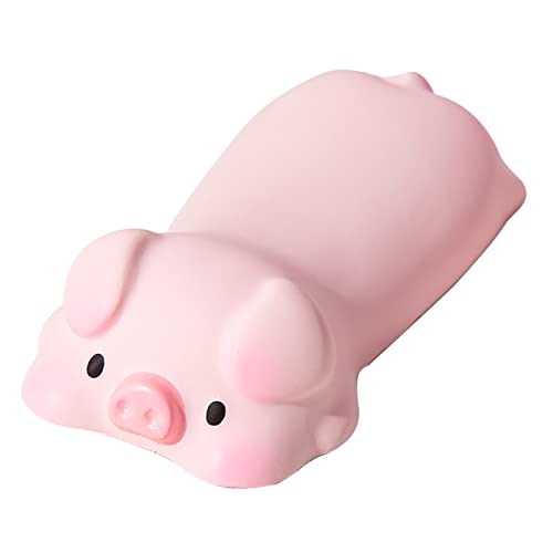 Cartoon Animal Style Keyboard Handgelenk Ruhen Komfortable Unterstützungskissen für Home Office, Perfektes (rosa Schwein) von Marhynchus