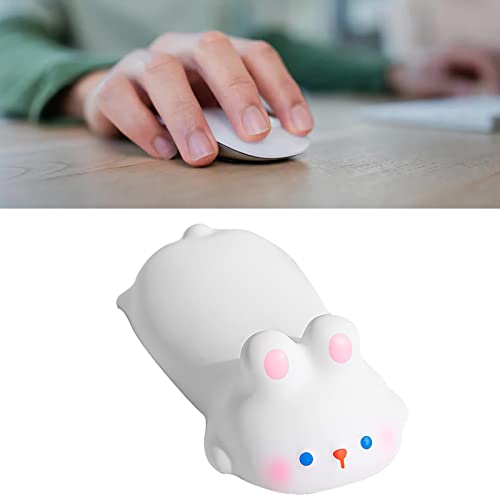 Cartoon Animal Style Keyboard Handgelenk Ruhen Komfortable Unterstützungskissen für Home Office, Perfektes (weißer Hase) von Marhynchus