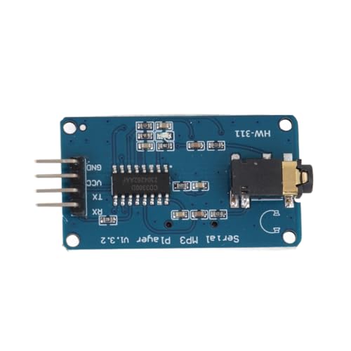 Compact MP3 Player -Modul - Großartige Klangqualität, Serielle Schnittstelle UART, Speicherkartenbuchse mit Hoher Kompatibilität für Leonardo, Fällig von Marhynchus