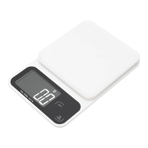 Digitale Küchenwaage Hohe Genauigkeit LCD -Display 5 Kg Touchscreen Wandhänge Laborskala Zum Backen, ABS -Material von Marhynchus