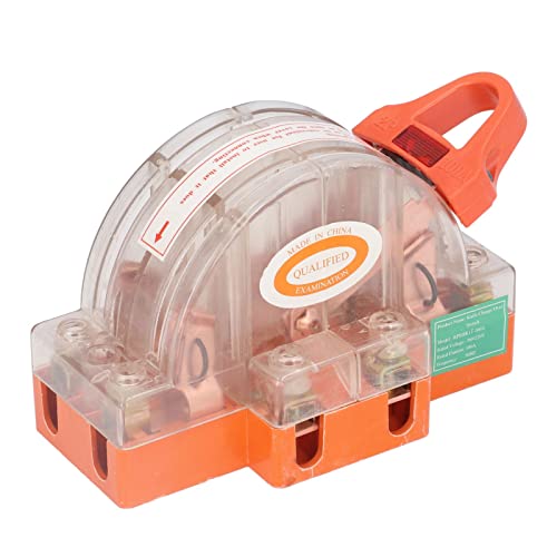 Doppelpolmesserschalter mit LED -Indikator 2p 100A Transparent Shell Safety Messerschalter Anti -Stoß -Schock -Design für Generator -Netzschalter von Marhynchus
