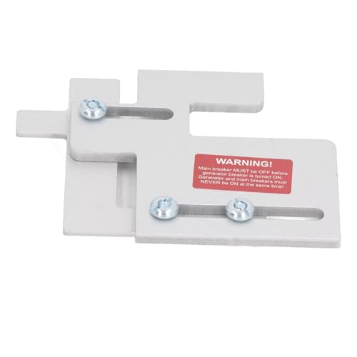 Generator Interlock Cuttler Hammer Generator Interlock -Kit, 150–200 Amp -Aluminiumlegierung, Einfach Installieren, Komplettes Zubehör, Sicherer Stromsicherung, Stecker in Neutral, von Marhynchus