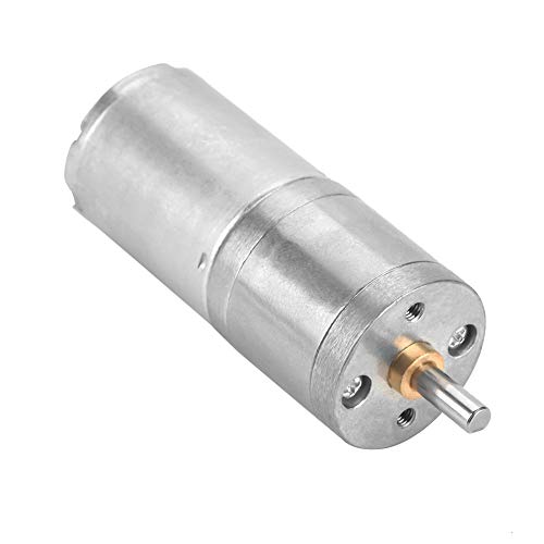 Gleichstrommotor Hoher Drehmoment Niedriger Rausch 12 -V -Elektromotor mit Metallgetriebe für -Projekte Roboter Elektrische Vorhänge (12 V 60 U/min) von Marhynchus