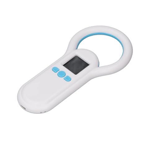 Hochheller TFT-Bildschirm-Tier-Mikrochip-Scanner, 500 Datenspeicher, USB 2.4G Wireless BT Tier-Chip-Leser-Scanner, Schnelleres Scannen und Größerer Erkennungsbereich von Marhynchus