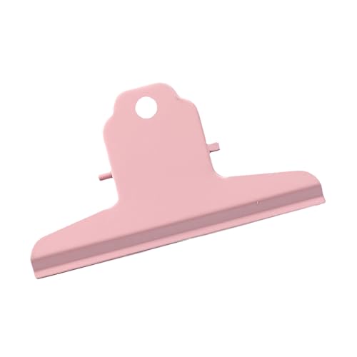 Large Metall -Scharnier -Clamp/Holder Datei Klemmen Starke Quellen Sparen Energie für Büroschulen Papierkram (PINK) von Marhynchus