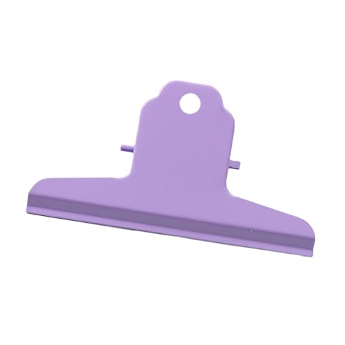 Large Metall -Scharnier -Clamp/Holder Datei Klemmen Starke Quellen Sparen Energie für Büroschulen Papierkram (PURPLE) von Marhynchus