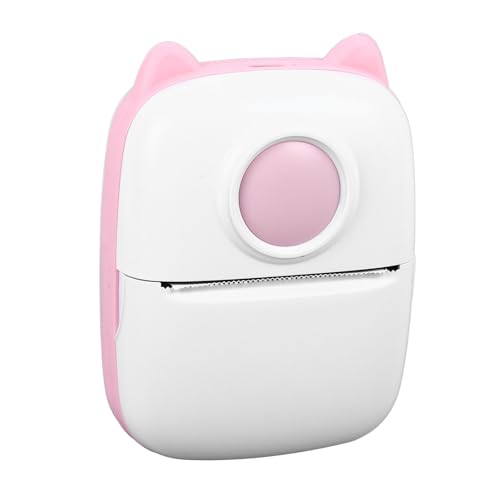 Marhynchus Fotodrucker, Mini-tragbarer Mobiler Thermodrucker, Multifunktionale APP-Steuerung, Tintenloser Taschendrucker, Klares Drucken für Quittungsdrucker von Marhynchus