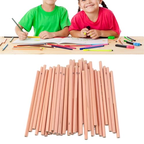 Marhynchus HB Pencil, 50pcs Umweltholz 2B Bleistift Graphit Schreibstift, Studenten Briefpapier (#2) von Marhynchus