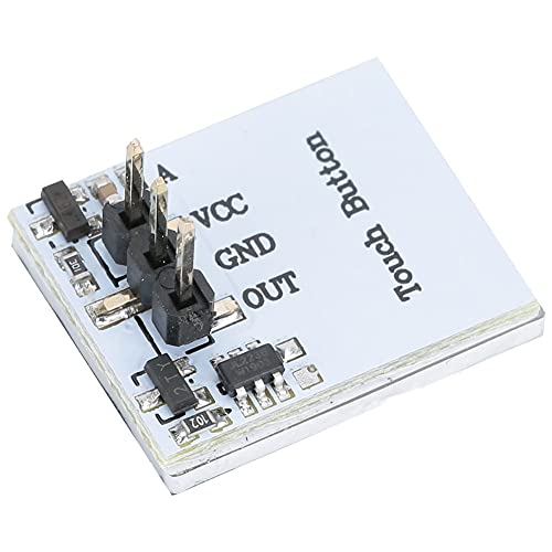 Marhynchus Kapazitiver Touch -Switch -Taste Modul, Kapazitives Anti Interferenz Taste, Touch Switch Modul für Antriebsrelais, Optischer Koppler, Kapazitiv (GREEN) von Marhynchus