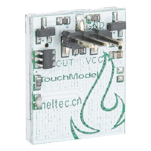 Marhynchus Kapazitiver Touch -Switch -Taste Modul, Kapazitives Anti Interferenz Taste, Touch Switch Modul für Antriebsrelais, Optischer Koppler, Kapazitiv (YELLOW) von Marhynchus