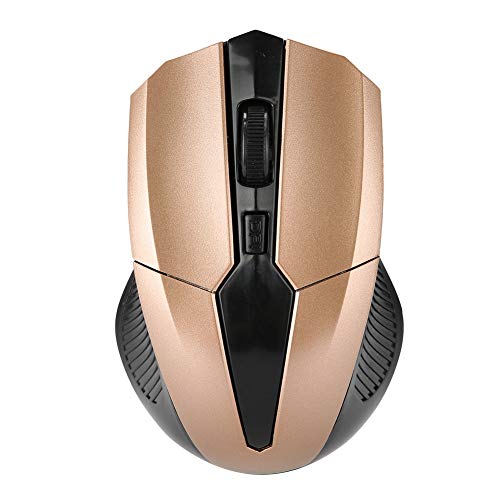 Marhynchus Tragbare drahtlose optische 2,4-GHz-Maus Einstellbarer DPI-USB-Empfänger Office Gaming Mouse 6 Tasten für Laptop-Computer von Marhynchus