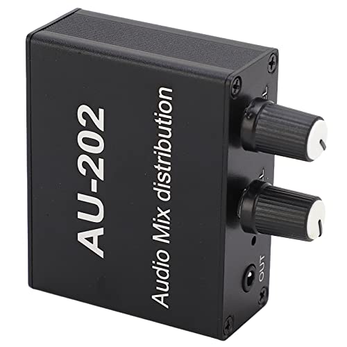 Mimer Mimer Audio 2 in 2 - Hochwertiger Arbeitsstrom und Niedriges Rauschen - für DVD, Fernsehen, Elektronische Aluminiuminstrumentenskala Long Lebensdauer (EU-Stecker) von Marhynchus