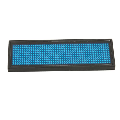 Name LED Badge Scrolling Blue Programmierbar für Nachtflächenausstellungen mit Magnet - Präsentationskarte Etikett Digitaler Name für Hotelrestaurants Name LED Badge Scrolling Blue Programmierbar für Nachtflächenausstellungen mit Magnet - Präsentationskarte Etikett Digitaler Name für Hotelrestaurants von Marhynchus