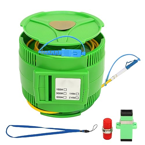 OTDR-Startkabelbox, OTDR-Kabelbox Optic Fiber Elminator SM Singlemode SCUPC zu LCUPC Testtool für Singlemode-Kabel, Optische Laufwerke (1000M) von Marhynchus