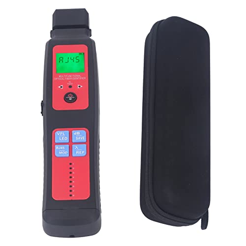 Optischer Faseridentifizierer, Live Fiber Optical Identifier 270Hz 1KHz 2KHz Optical Fiber Identifier Handheld Optical Fiber Detector, D4 von Marhynchus
