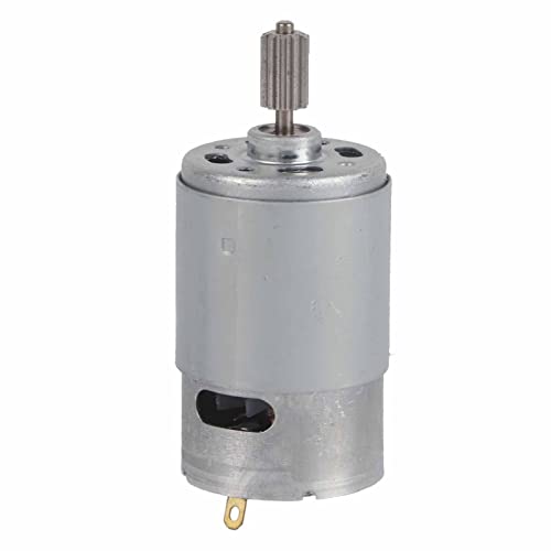 RS550 12V Mikromotor Motor Hochgeschwindigkeit für Elektrospielzeug Auto Kinder Motorrad mit 2 Stück Zahnkopf(550-30000),Eigener Motor von Marhynchus