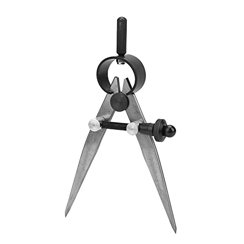Stahllederhandwerkskompassflügel -Teiler Federteiler -Bremssattel 75 Mm aus Gelöschtem Material für Genaue Messungen mit Federverriegelungsvorrichtung Ledercraft Compass Stahllederhandwerkskompassflügel -Teiler Federteiler -Bremssattel 75 Mm aus Gelöschtem Material für Genaue Messungen mit Federverriegelungsvorrichtung Ledercraft Compass von Marhynchus