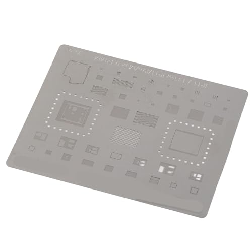 Telefon-CPU BGA Reballing-Schablone Edelstahl 0,12 Mm Reball-Rework-Schablone Sieb Zinngitter-Lötschablone von Marhynchus