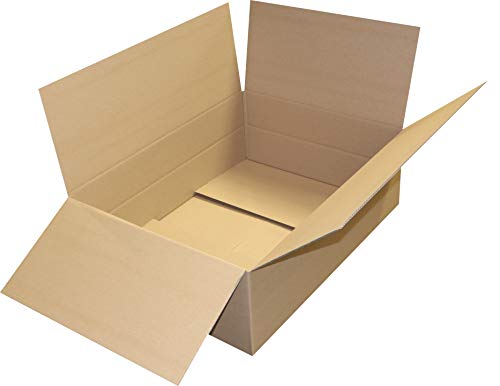 10 St. Versandkartons 800 x 600 x 260 mit Zusatzriller Versandverpackung 80 x 60 x 26 Faltschachtel, Box von Mari-Medienverpackungen