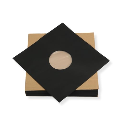 LP Schallplatten Innenhüllen (100 St.) schwarz gefüttert 80 gramm Vinyl LP Maxi Single LP Schallplatten Innenhüllen (100 St.) schwarz gefüttert 80 gramm Vinyl LP Maxi Single von Mari-Medienverpackungen