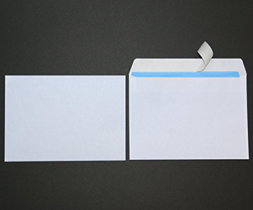 1000 St. Briefumschläge DIN C6 weiß ohne Fenster Versandtaschen HK Kuvert von Mari-Medienverpackungen