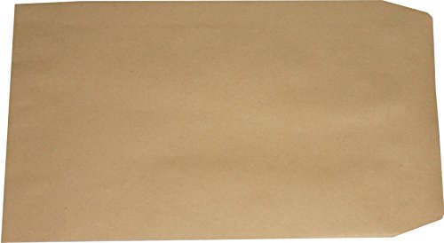1000 Stück Versandtaschen Briefumschläge C4 A4 braun selbstklebend ohne Fenster 229 x 324 mm SK von Mari-Medienverpackungen