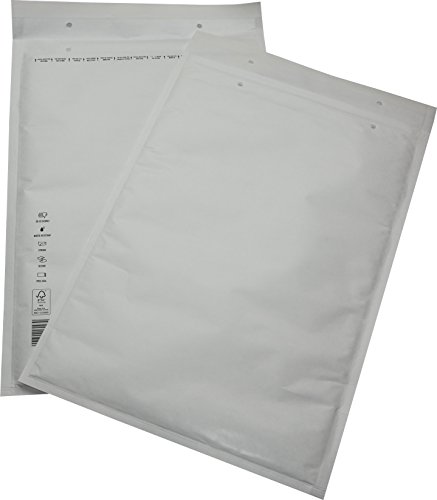 20 St. Luftpolsterversandtaschen Gr. 9 I weiß 320 x 455 mm Briefumschläge DIN A3 von Mari-Medienverpackungen