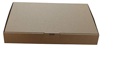 20 St. Maxibriefkarton 350 x 250 x 50 mm DIN A4 braun Warensendung Faltkarton, Warenpost, Klappdeckelkarton von Mari-Medienverpackungen