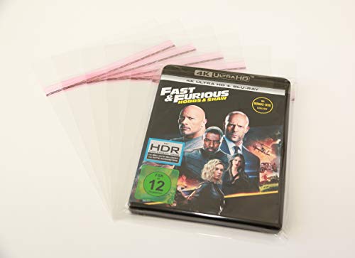 300 St. Schutzhüllen für 14 mm 4K Ultra HD Blu-ray Boxen, glasklar, verschließbar mit 35 mm Klappe und Adhäsionsverschluss 152 x 178 mm 300 St. Schutzhüllen für 14 mm 4K Ultra HD Blu-ray Boxen, glasklar, verschließbar mit 35 mm Klappe und Adhäsionsverschluss 152 x 178 mm von Mari-Medienverpackungen