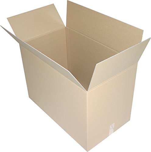 5 St. Faltkartons 800x600x600 mm Umzugskartons Europaletten Modul Maß 2.40 BC 2 wellig stabil Versandschachtel 80x60x60 cm Kiste Post Versandbox von Mari-Medienverpackungen