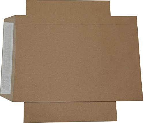 500 St. Versandtaschen Briefumschläge B4 braun haftklebend ohne Fenster 250x353 mm HK von Mari-Medienverpackungen