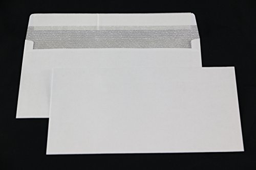 500 Stück Kompaktbrief Briefumschläge weiß Haftklebung 125x235 mm HK ohne Fenster von Mari-Medienverpackungen