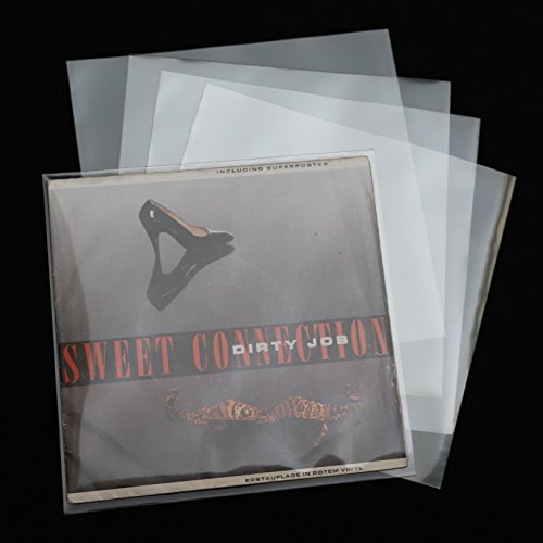 Mari-Medienverpackungen 300 Stück XL Single Cover Schutzhüllen für 7'' Vinyl Schallplatten – 195 x 195 mm, 100 µm, glasklare CPP-Folie, Staub- & nässeabweisend, stabil & langlebig Mari-Medienverpackungen 300 Stück XL Single Cover Schutzhüllen für 7'' Vinyl Schallplatten – 195 x 195 mm, 100 µm, glasklare CPP-Folie, Staub- & nässeabweisend, stabil & langlebig von Mari-Medienverpackungen