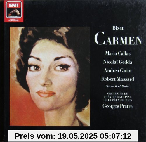 Bizet: Carmen (Gesamtaufnahme, französisch - Paris 1964) [Vinyl Schallplatte] [2 LP Box-Set] von Maria Callas