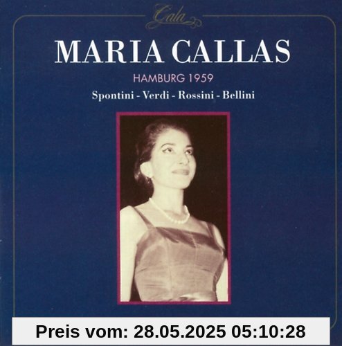 Hamburg 1959 von Maria Callas