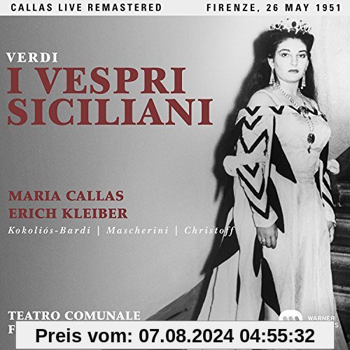 I Vespri Siciliani (Florenz,Live 26/05/1951) von Maria Callas