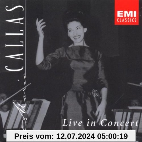 Live In Concert (italienisch ) von Maria Callas