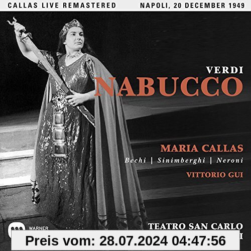 Nabucco (Neapel,Live 20/12/1949 von Maria Callas