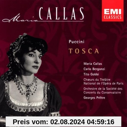 Puccini: Tosca (Highlights) (Aufnahme Paris 1964/65) von Maria Callas