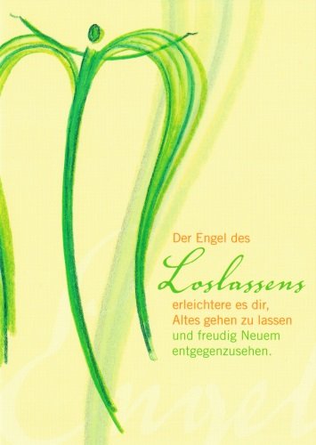 Maria Laach Postkarte Besinnliches Der Engel des Loslassens von Maria Laach