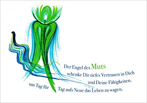 Maria Laach Postkarte Besinnliches Der Engel des Muts von Maria Laach