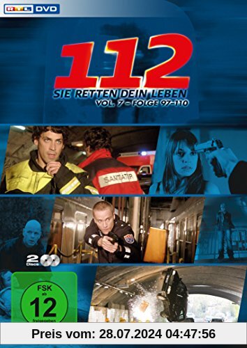 112 - Sie retten dein Leben, Vol. 7, Folge 97-110 [2 DVDs] von Mariam Kurth