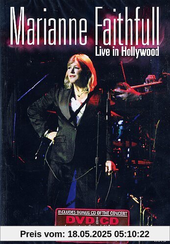 Marianne Faithfull - Live in Hollywood ( DVD + CD) von Marianne Faithfull