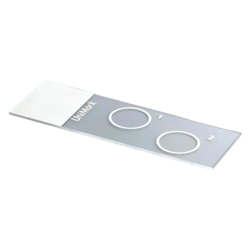 Marienfeld UniMark Kalknatronglas Mikroskop-Objektträger mit 2 Ringen von 13 mm Innendurchmesser, Weiß, 76 mm Tiefe, 26 mm Breite, 1 mm Stärke, 2500 Stück Marienfeld UniMark Kalknatronglas Mikroskop-Objektträger mit 2 Ringen von 13 mm Innendurchmesser, Weiß, 76 mm Tiefe, 26 mm Breite, 1 mm Stärke, 2500 Stück von Marienfeld