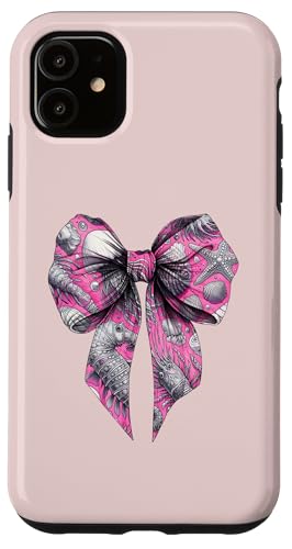 Coquette Bow Marine Biologe Marine Biologie Ocean Student Hülle für iPhone 11 von Marine Biologist Ocean Science Coquette Clothing